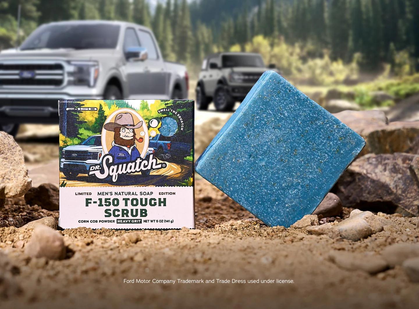 Dr. Squatch F-150 TOUGH SCRUB BAR SOAP (Limited Edtion)