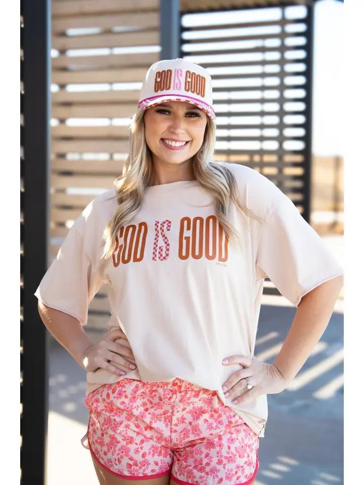 G & E God Is Good Relaxed Fit Tee