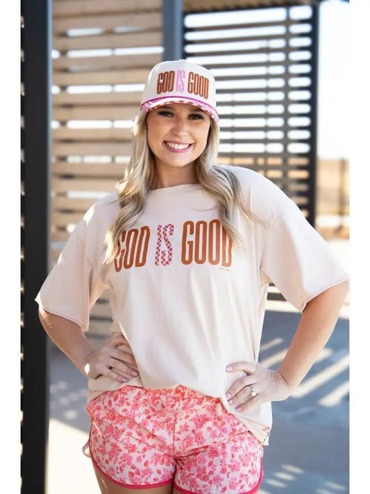 G & E God Is Good Relaxed Fit Tee