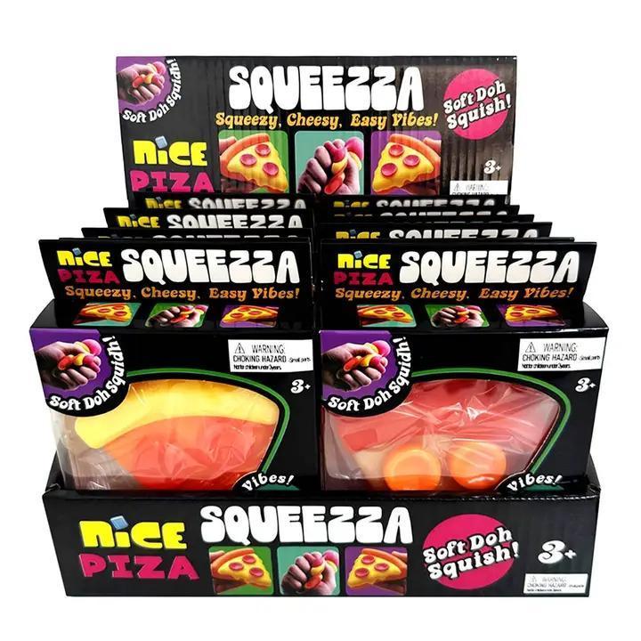Pizza Slice Squishy Stress Relief Toy