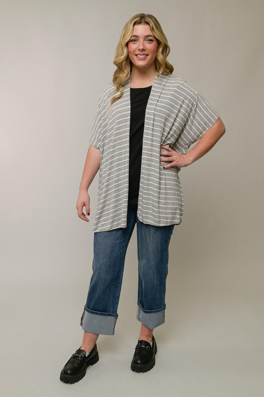 Ribbed Kimono