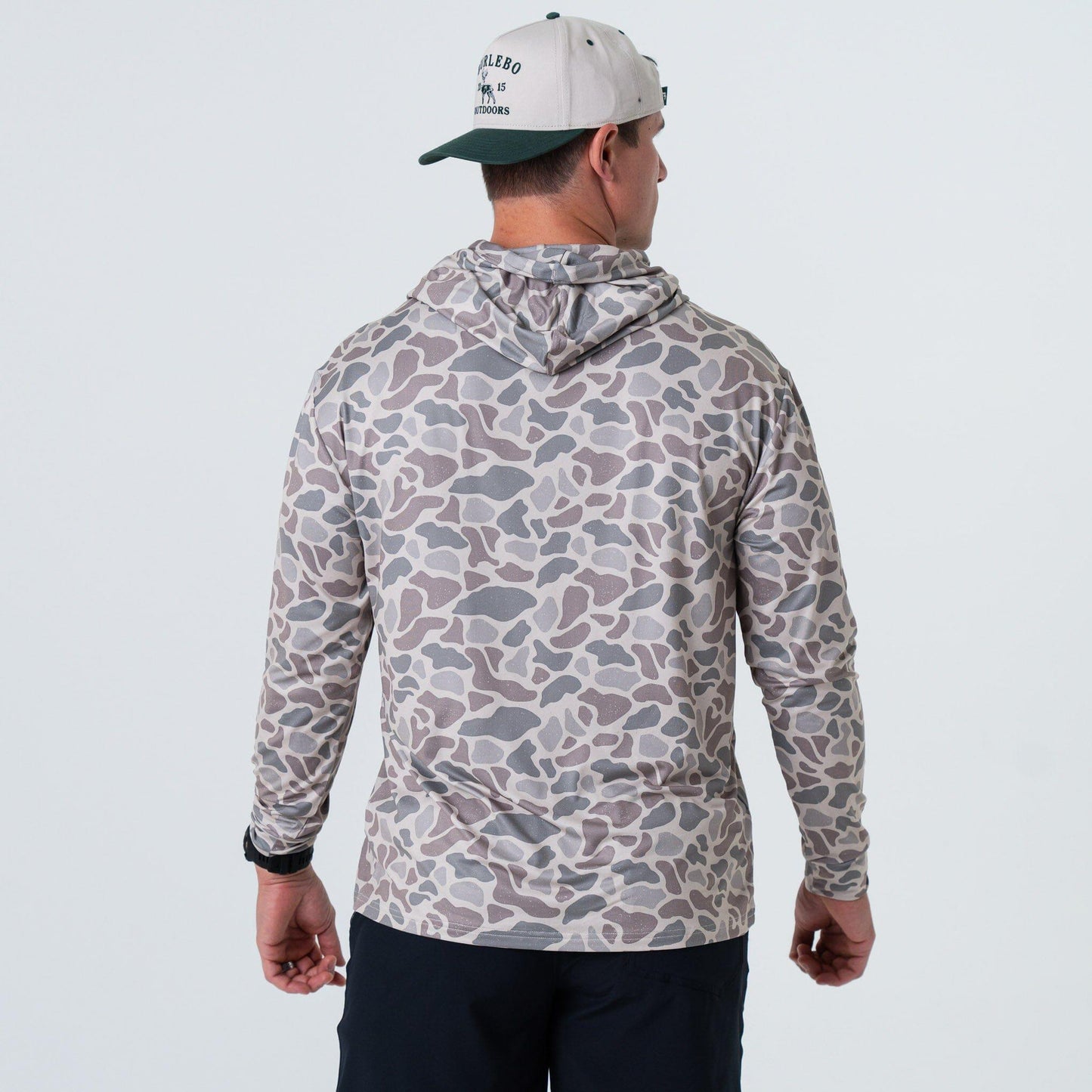 BURLEBO PERFORMANCE HOODIE - CLASSIC DEER CAMO