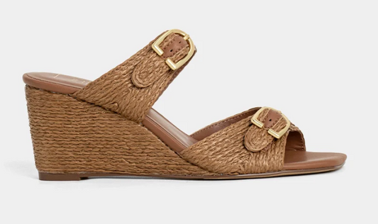 ShuShop Ignacia Brown Woven Sandal