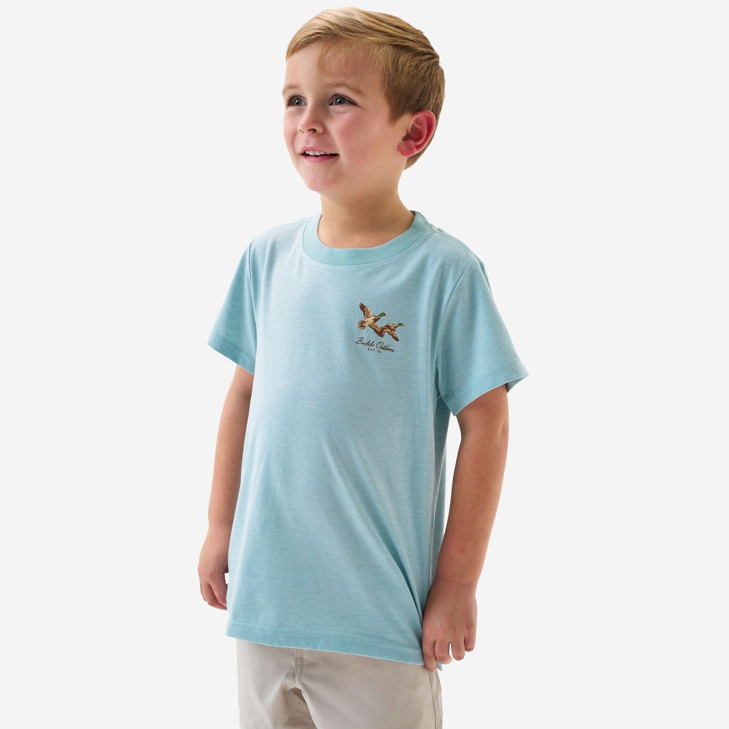 Burlebo FLYING MALLARDS - HEATHER SKY BLUE