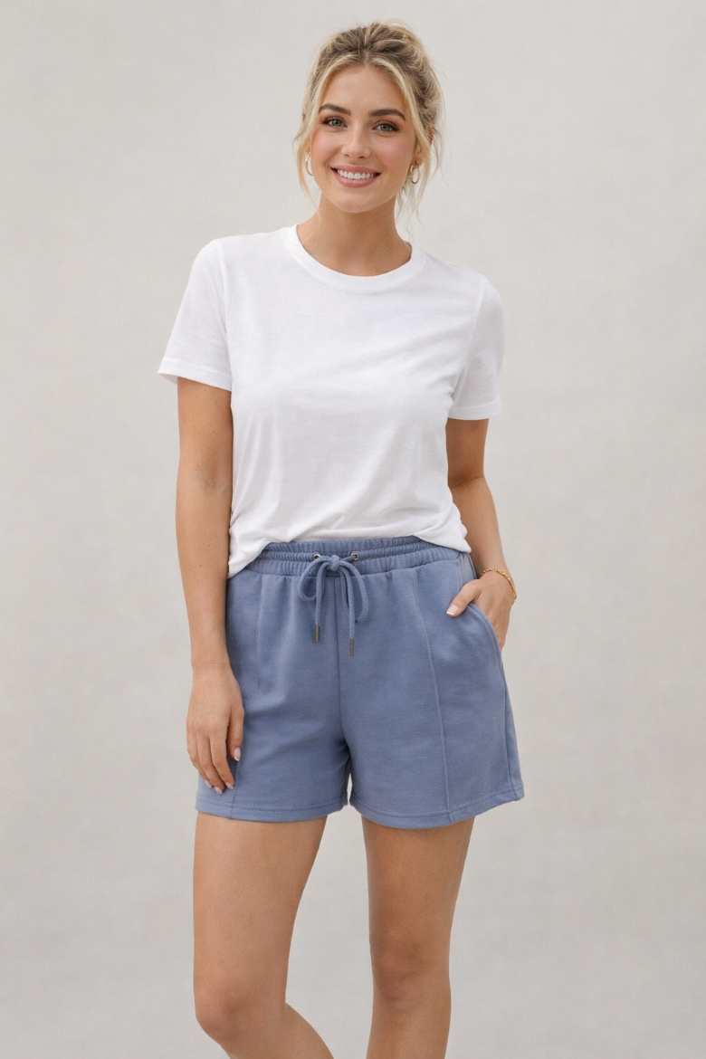 Silky Soft Pintuck Shorts (Color Options)