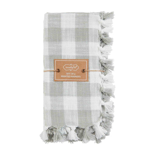 Gingham Napkin Set