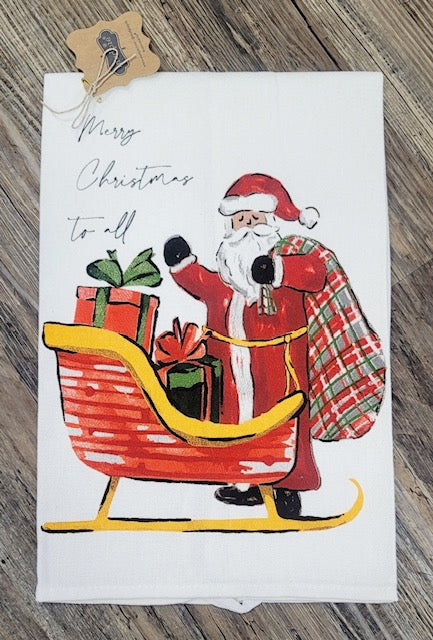 Traditional Christmas Tea Towels